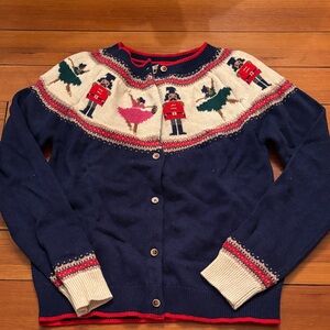 Mini Boden Nutcracker Cardigan